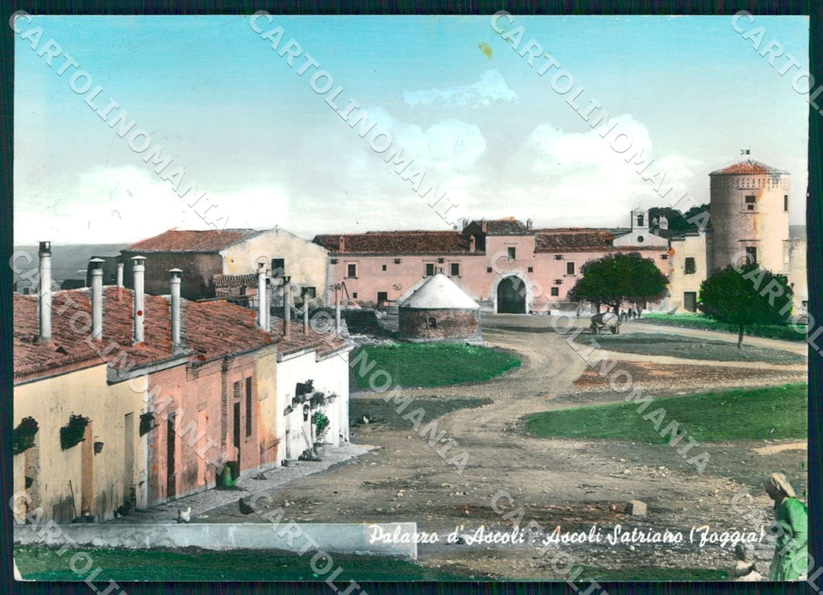 Foggia Ascoli Satriano Palazzo D'Ascoli foto FG cartolina WX7185 – fronte