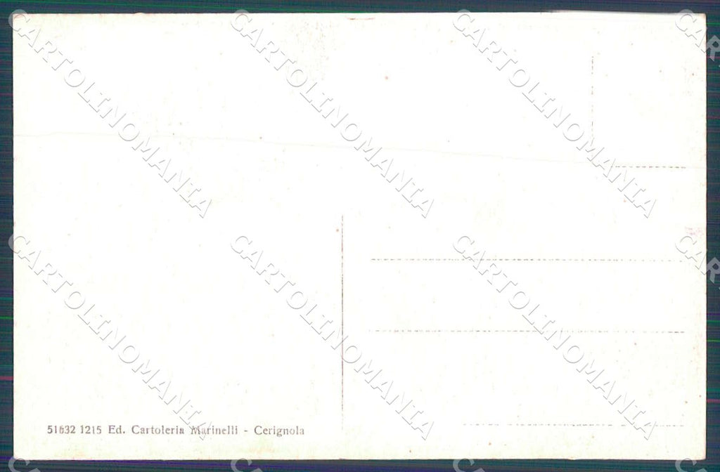 Foggia Cerignola Palazzo Municipale Polizia Urbana cartolina WX7189 – retro