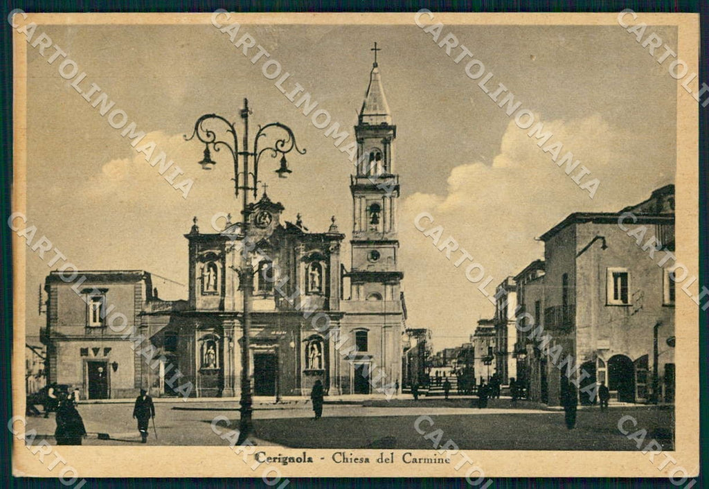 Foggia Cerignola Chiesa del Carmine FG cartolina WX7193 – fronte
