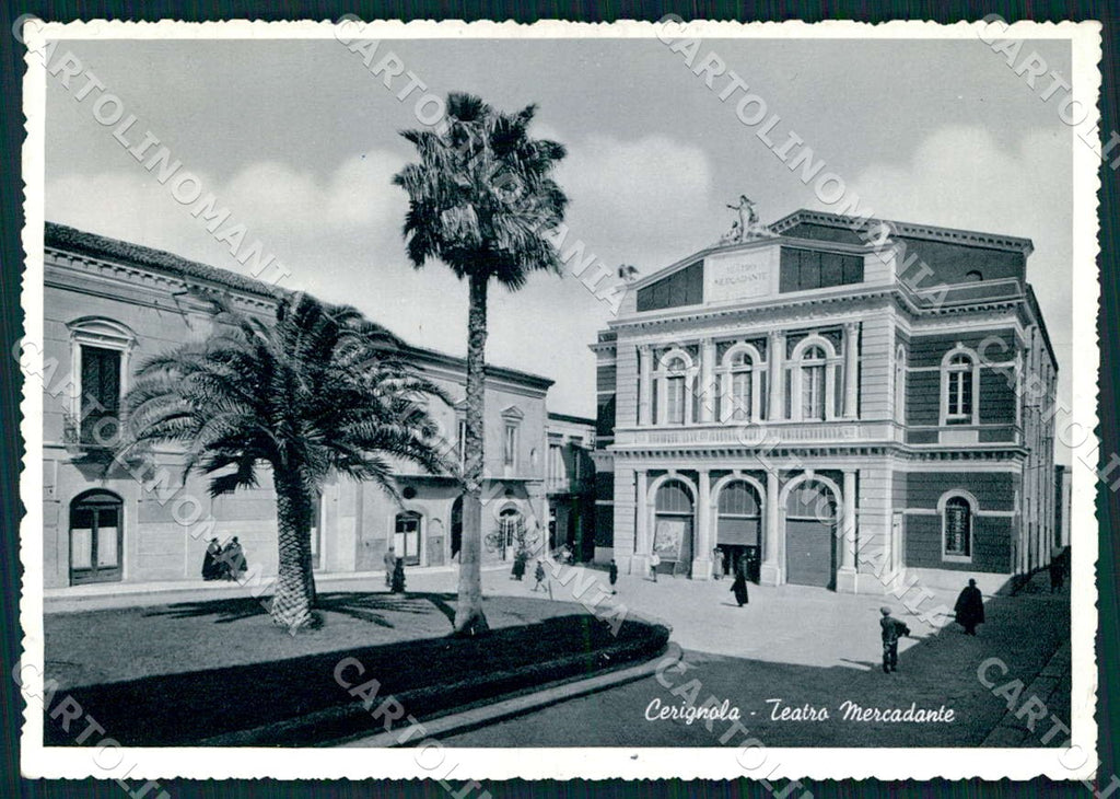 Foggia Cerignola Teatro Mercadante foto FG cartolina WX7195 – fronte