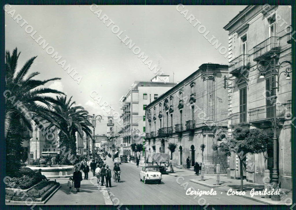 Foggia Cerignola Corso Garibaldi foto FG ccartolina WX7198 – fronte