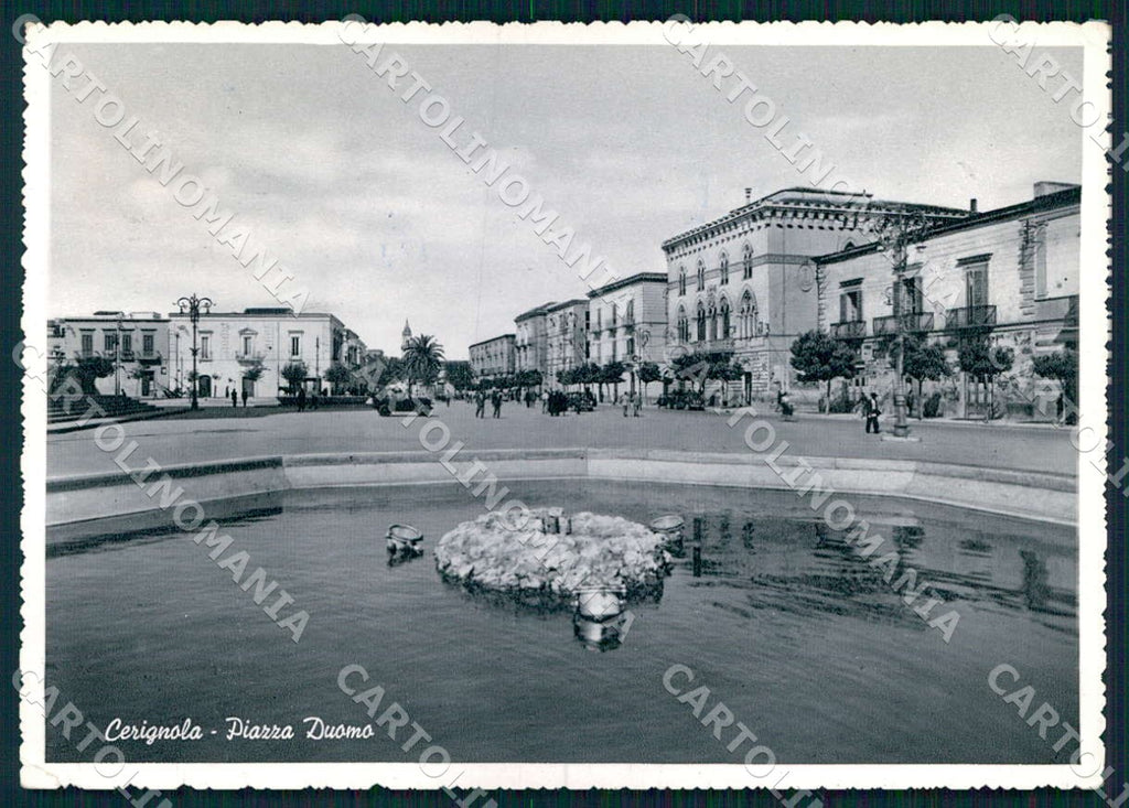 Foggia Cerignola Piazza Duomo Foto FG cartolina WX7200 – fronte