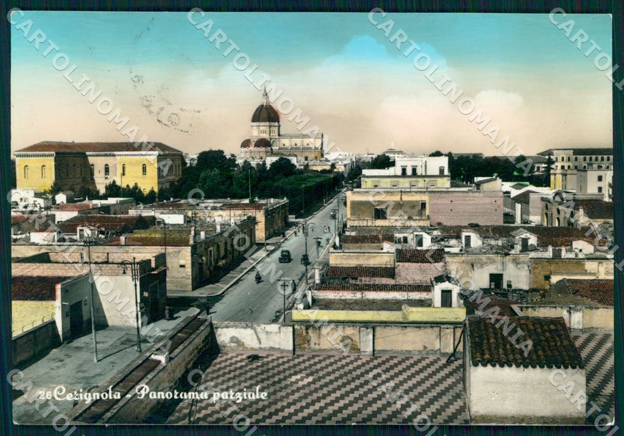 Foggia Cerignola Panorama foto FG ccartolina WX7203 – fronte