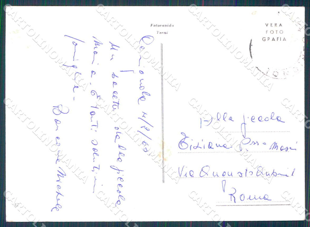 Foggia Cerignola Sauti da Vedutine Via Roma foto FG ccartolina WX7204 – retro