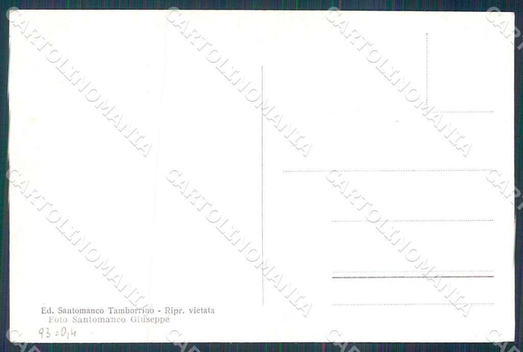 Brindisi Ostuni Panorama dal Monte Croce cartolina WX7206 – retro