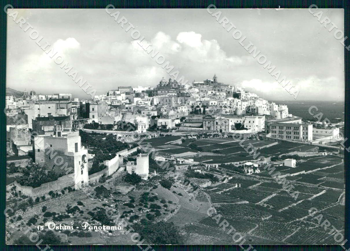 Brindisi Ostuni Panorama foto FG cartolina WX7211 – fronte