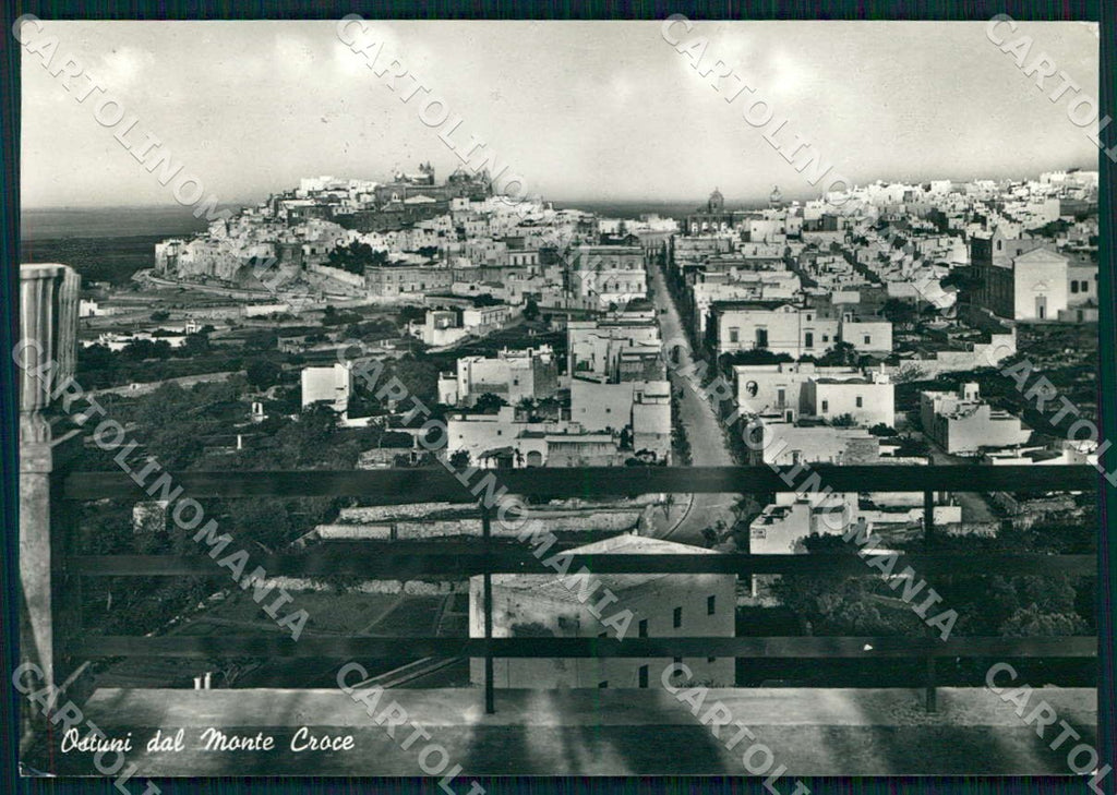 Brindisi Ostuni dal Monte Croce foto FG cartolina WX7213 – fronte