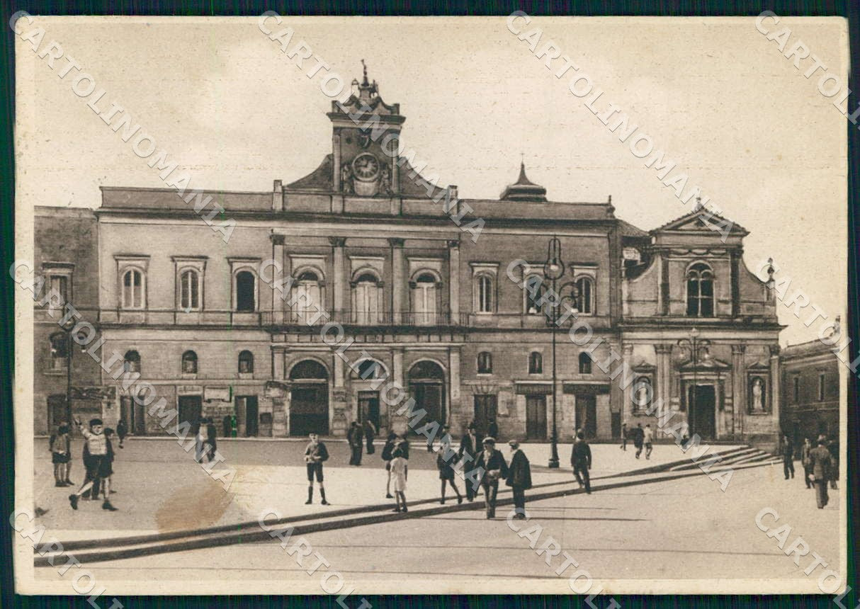 Brindisi Ostuni Palazzo Municipale FG cartolina WX7217 – fronte