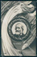 Artist Bertiglia Giuseppe Verdi Ricordo Verdiano 1171 Foto cartolina WX7236 – fronte