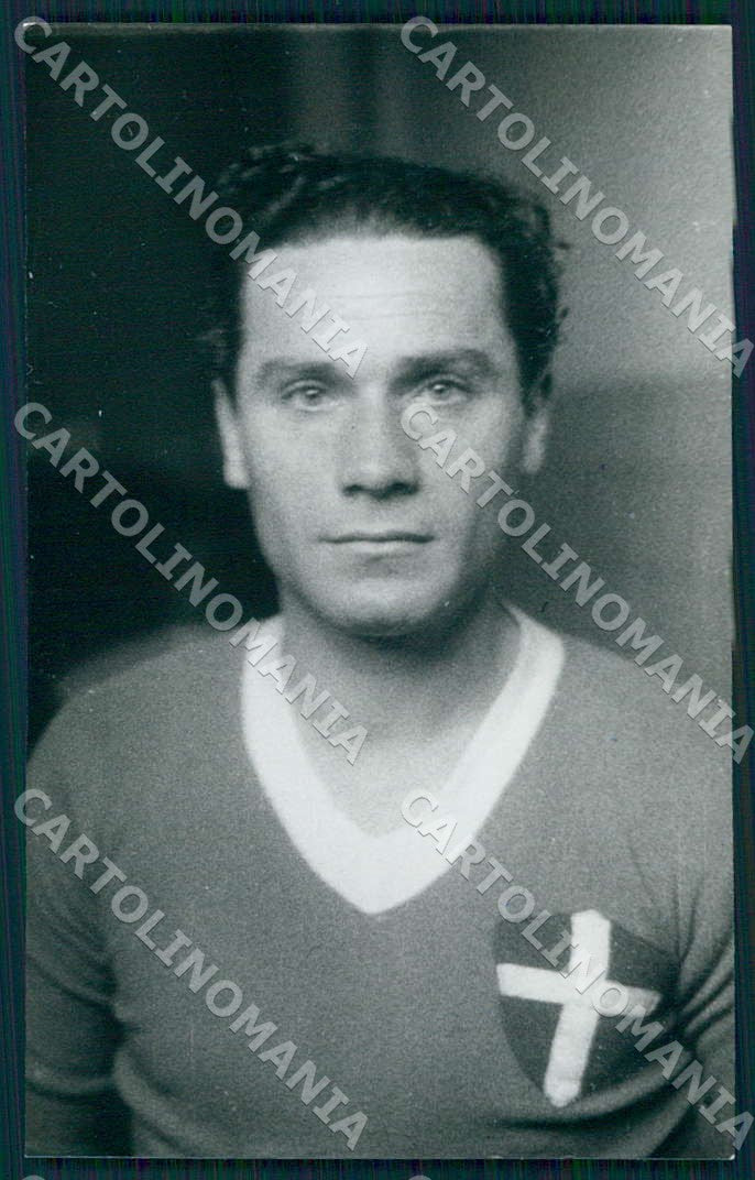 Novara Calcio Sport 1940 Calciatore Bruno Vale Foto 8x13 WX7277 – fronte