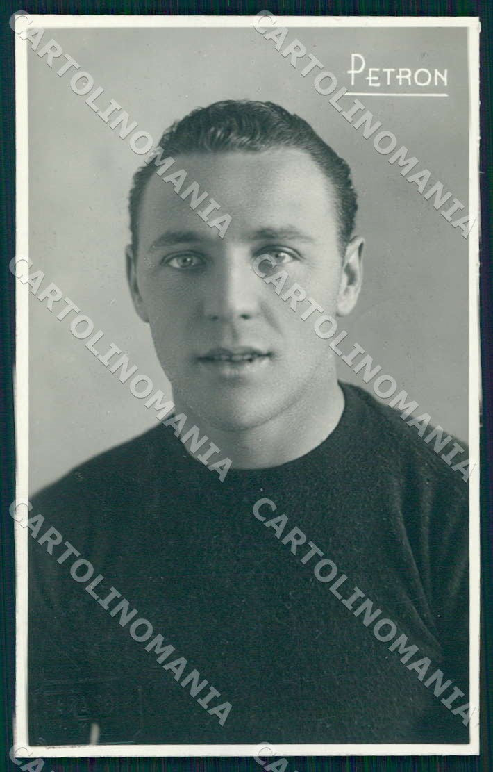 Torino Calcio Sport Maggio 1942 Calciatore Walter Petron Foto cartolina WX7279 – fronte