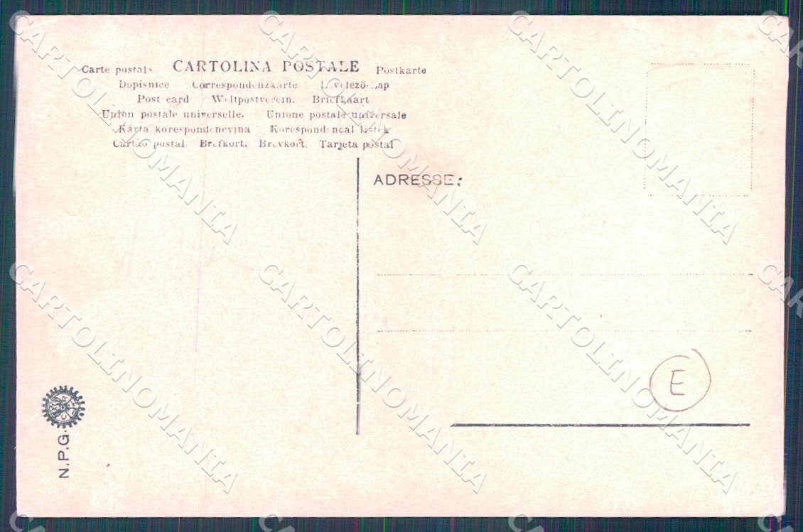 Genova Inaugurazione Albergo Fanciulli 1906 Savoia Sciutto Foto cartolina WX7287 – retro