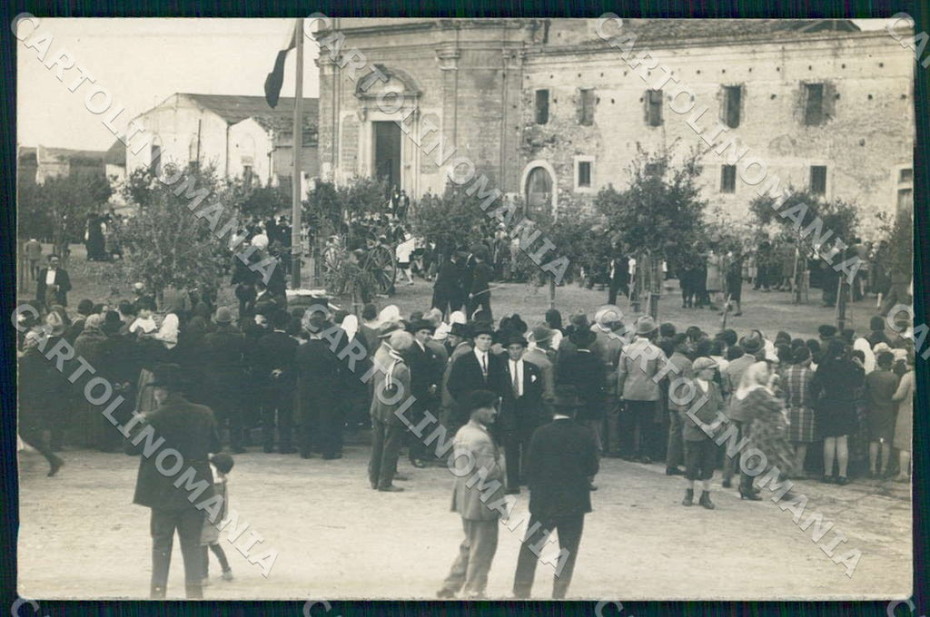 Foggia San Paolo di Civitate Chiesa Sant'Antonio Foto cartolina WX7305 – fronte