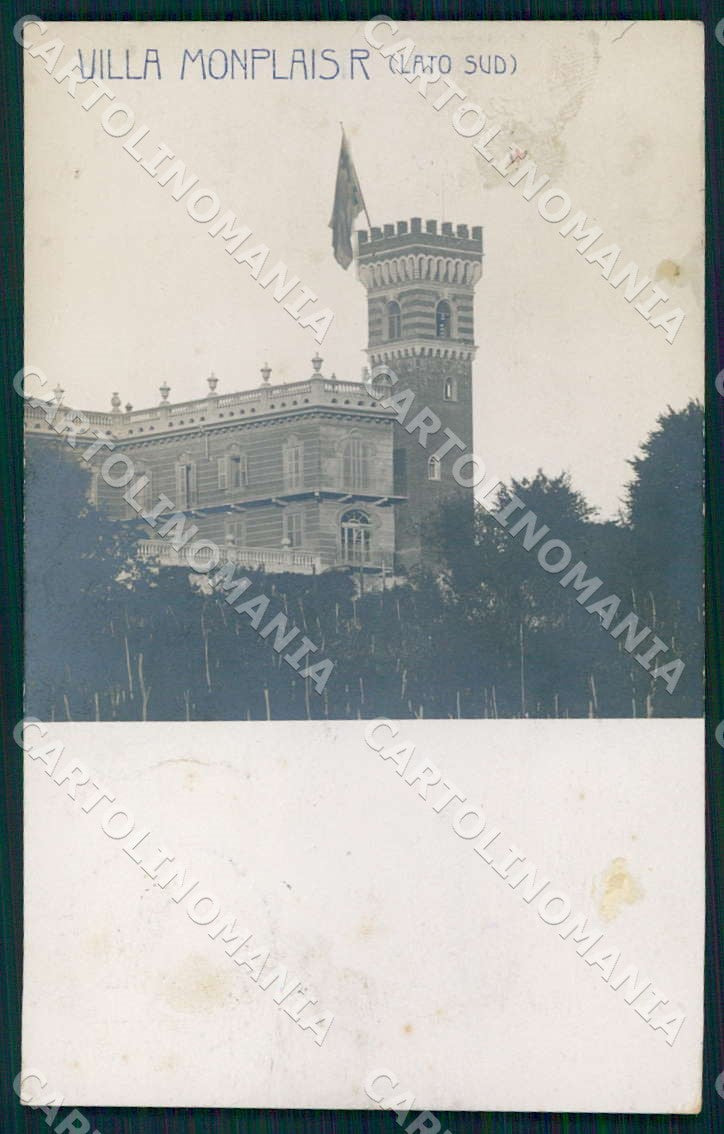 Torino Marentino Villa Monplaisir Lato Sud Foto cartolina WX7324 – fronte
