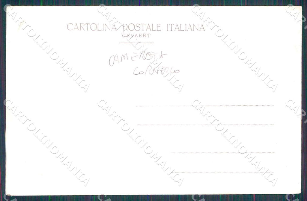 Bergamo Camerata Cornello Centrale Idroelettrica Foto cartolina WX7331 – retro