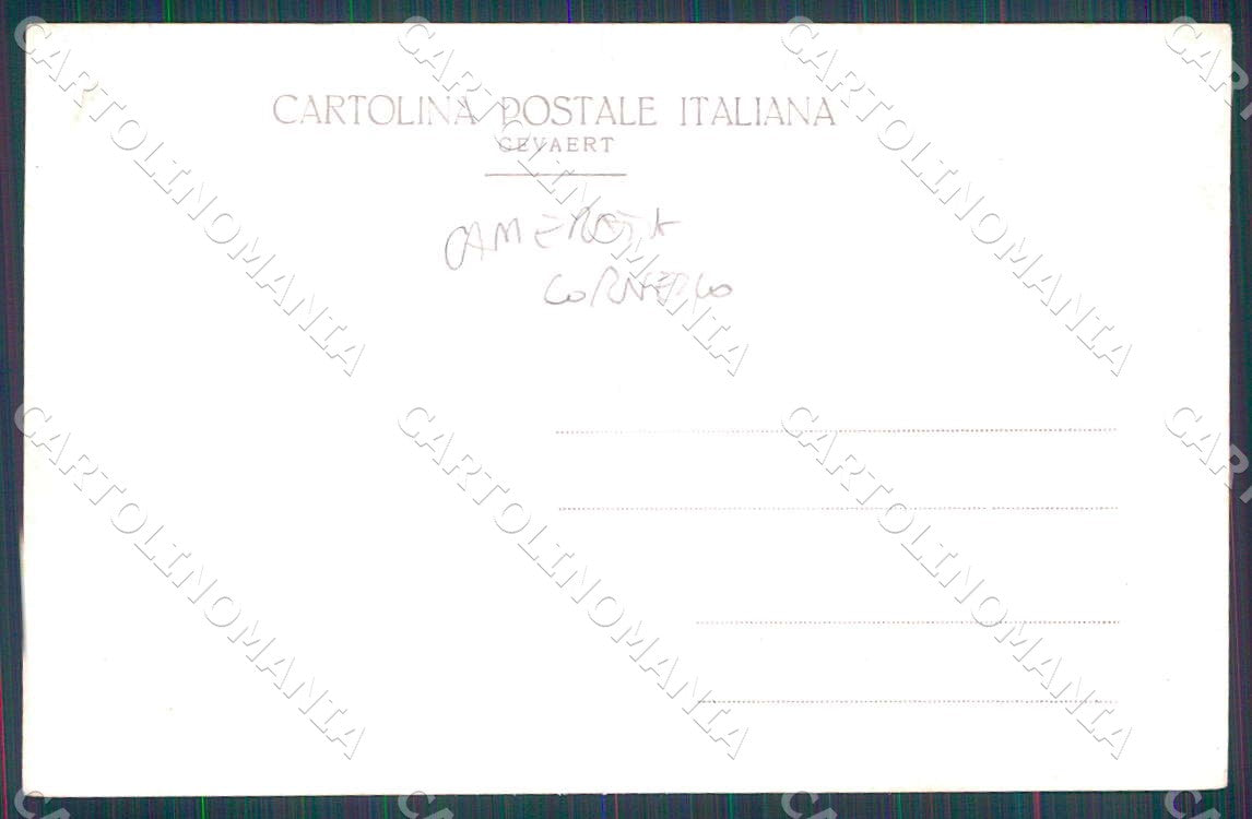 Bergamo Camerata Cornello Centrale Idroelettrica Foto cartolina WX7331 – retro