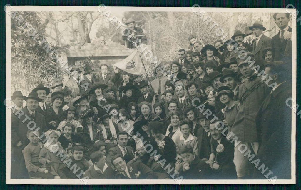 Genova San Fruttuoso Madonna del Monte Festa Pentolaccia Foto cartolina WX7332 – fronte