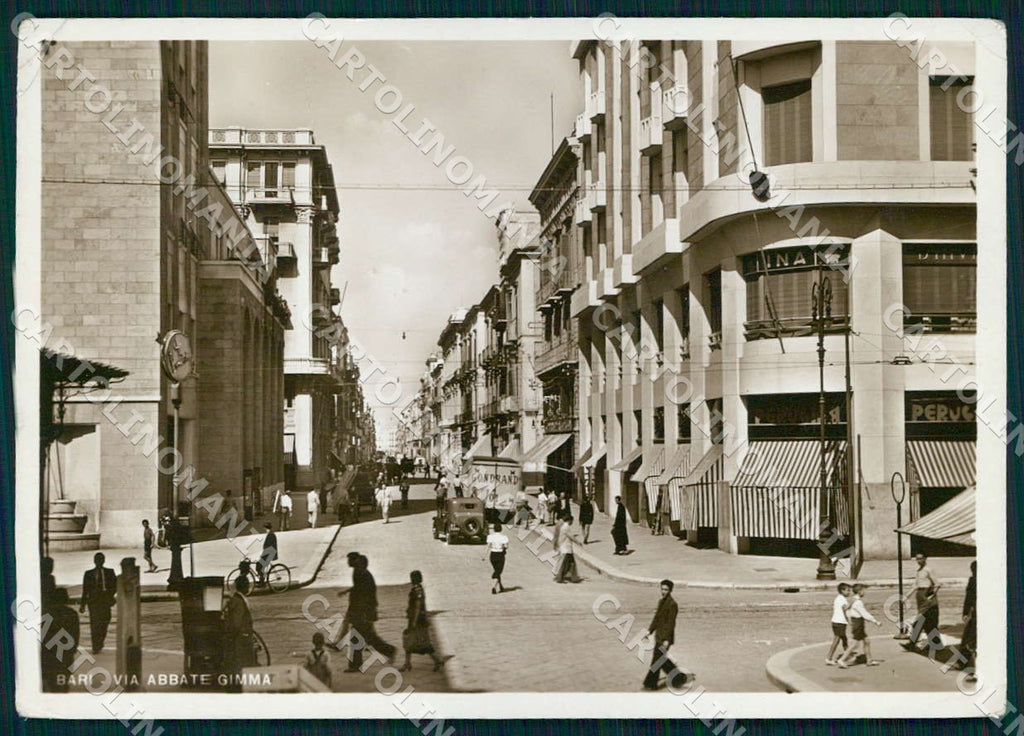 Bari Città Via Abbate Gimma FG Foto cartolina WX7337 – fronte