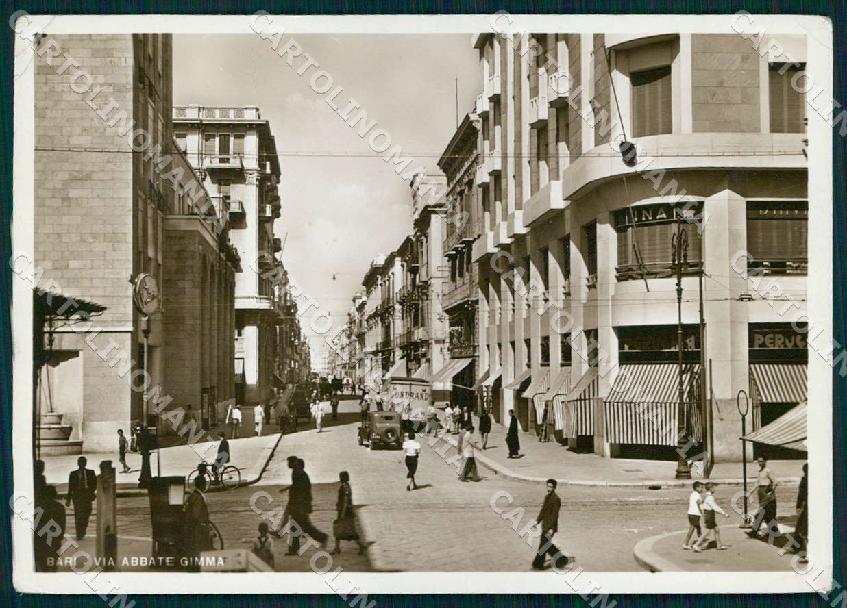 Bari Città Via Abbate Gimma FG Foto cartolina WX7337 – fronte