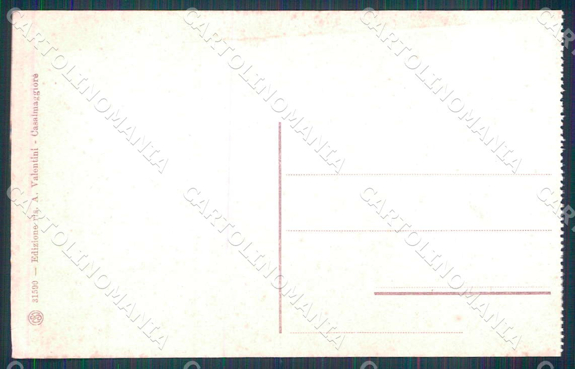 Cremona Casalmaggiore Via Azzo Porzio cartolina WX7359 – retro