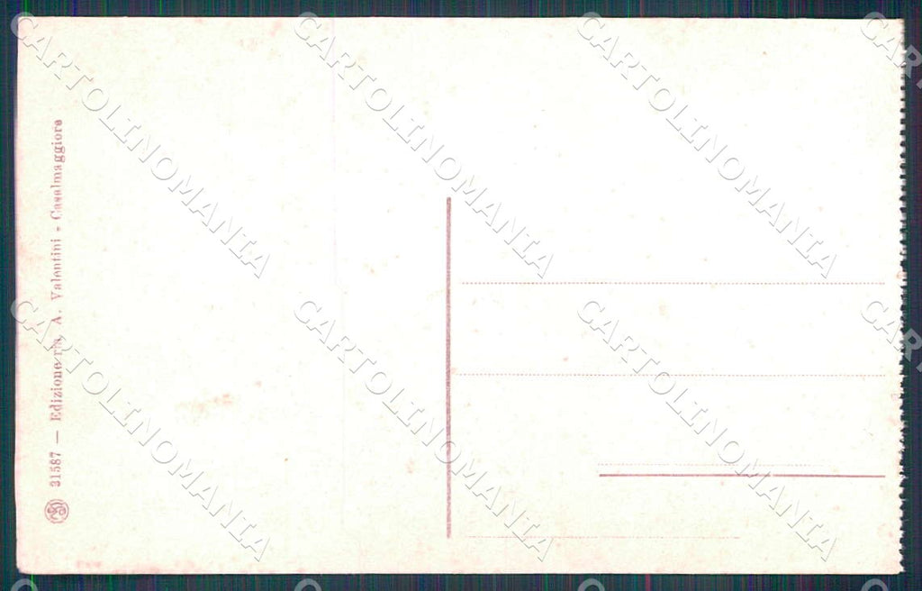 Cremona Casalmaggiore i Due Ponti sul Pocartolina WX7365 – retro