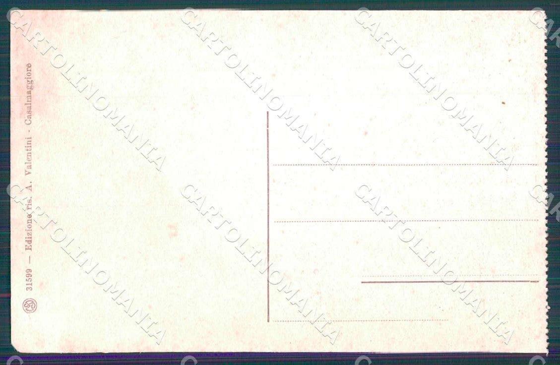 Cremona Casalmaggiore Palazzo Municipale e Duomo cartolina WX7366 – retro