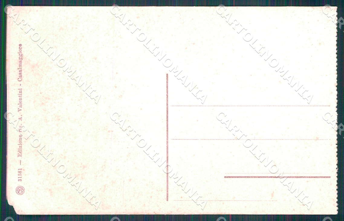 Cremona Casalmaggiore Panorama visto dal Po cartolina WX7367 – retro