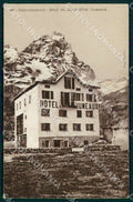 Aosta Breuil Cervinia Hotel des Jumeaux Cervino Foto Pedrini cartolina WX7370 – fronte