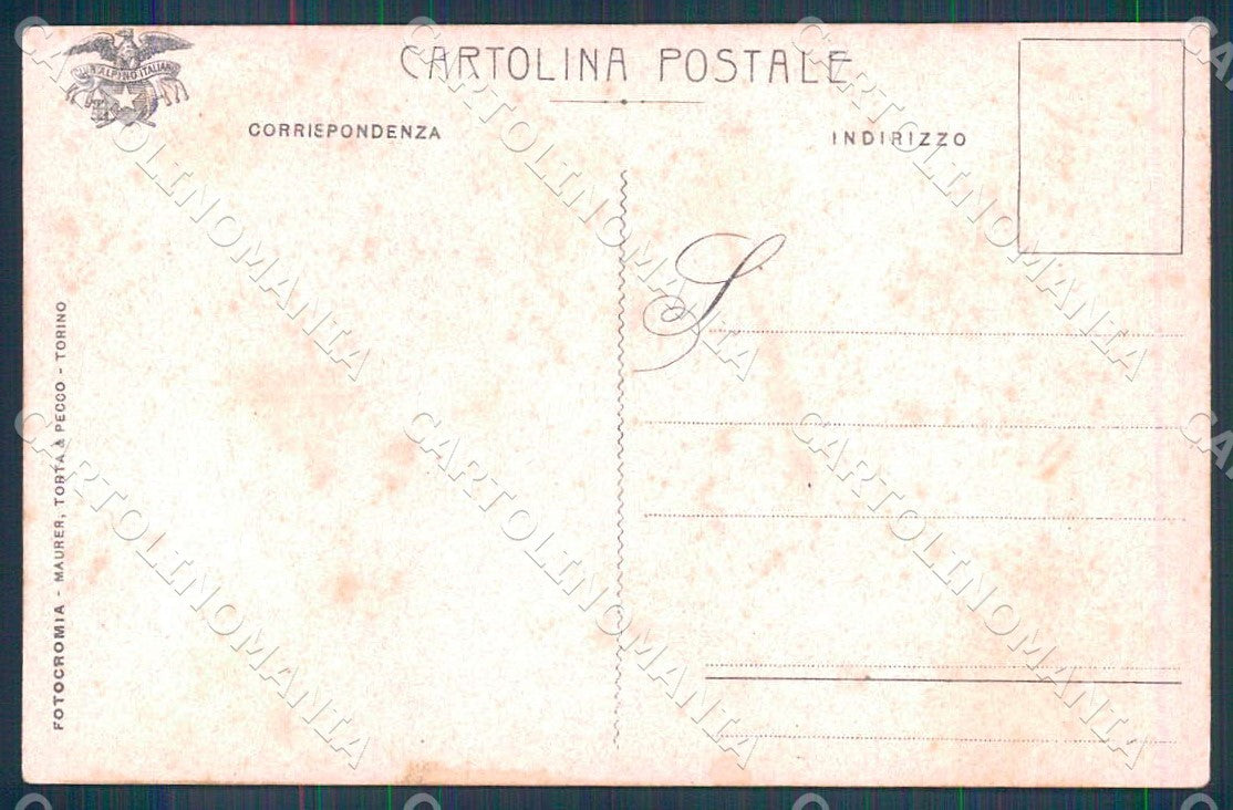 Aosta Breuil Cervinia Hotel des Jumeaux Cervino Foto Pedrini cartolina WX7370 – retro