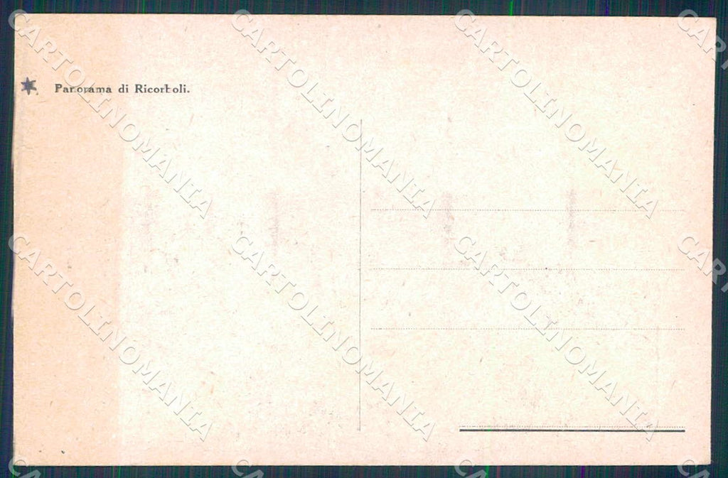 Firenze Ricorboli Panorama cartolina WX7393 – retro
