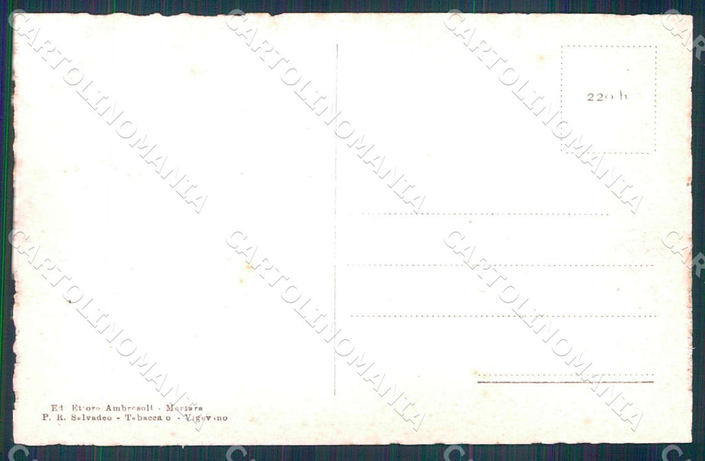 Pavia Vigevano Via Principe Amedeo cartolina WX7394 – retro