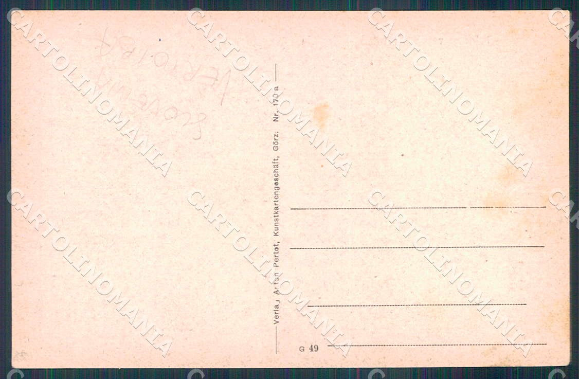 Slovenia Vrtjba Gorizia San Pietro Vertoiba WW1 Trincee cartolina WX7397 – retro
