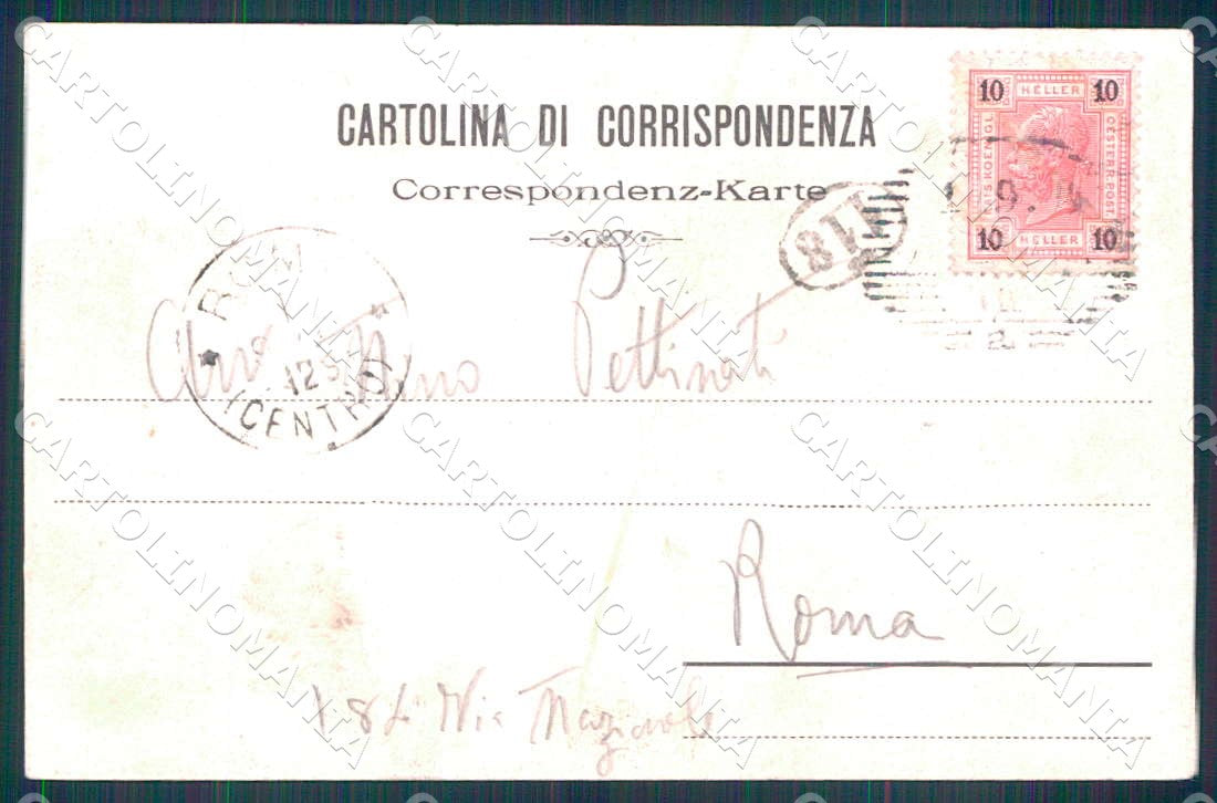 Trento Ala un saluto da cartolina WX7398 – retro