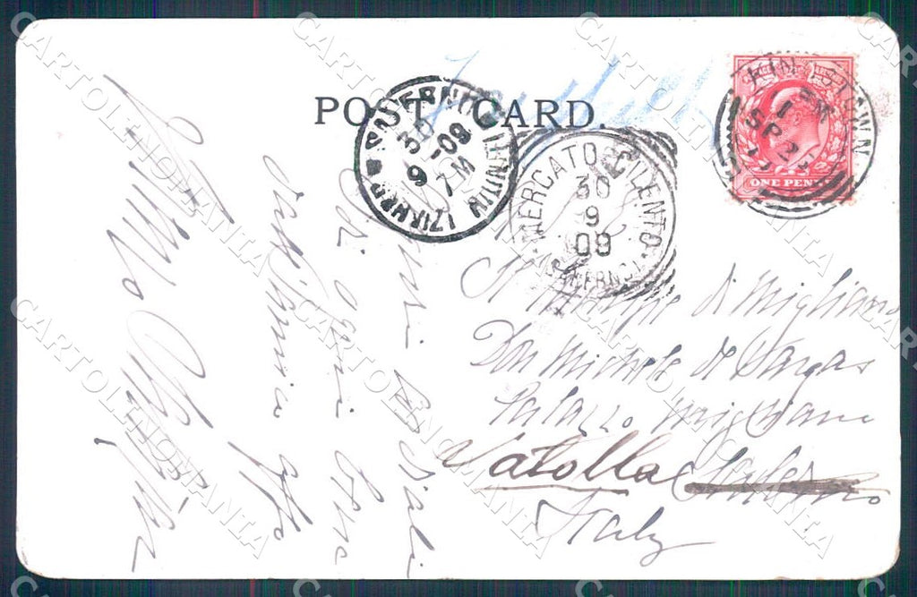 Duca degli Abruzzi Polar Exploration Queen's Hall London cartolina WX7400 – retro