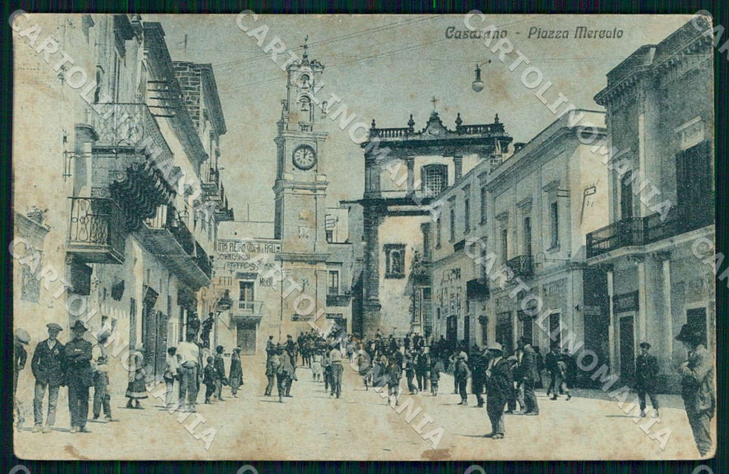 Lecce Casarano Piazza del Mercato cartolina WX7427 – fronte