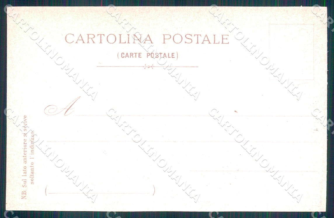 Gabriele D'Annunzio Fiaccola Sotto al Moggio Chieti cartolina WX7449 – retro