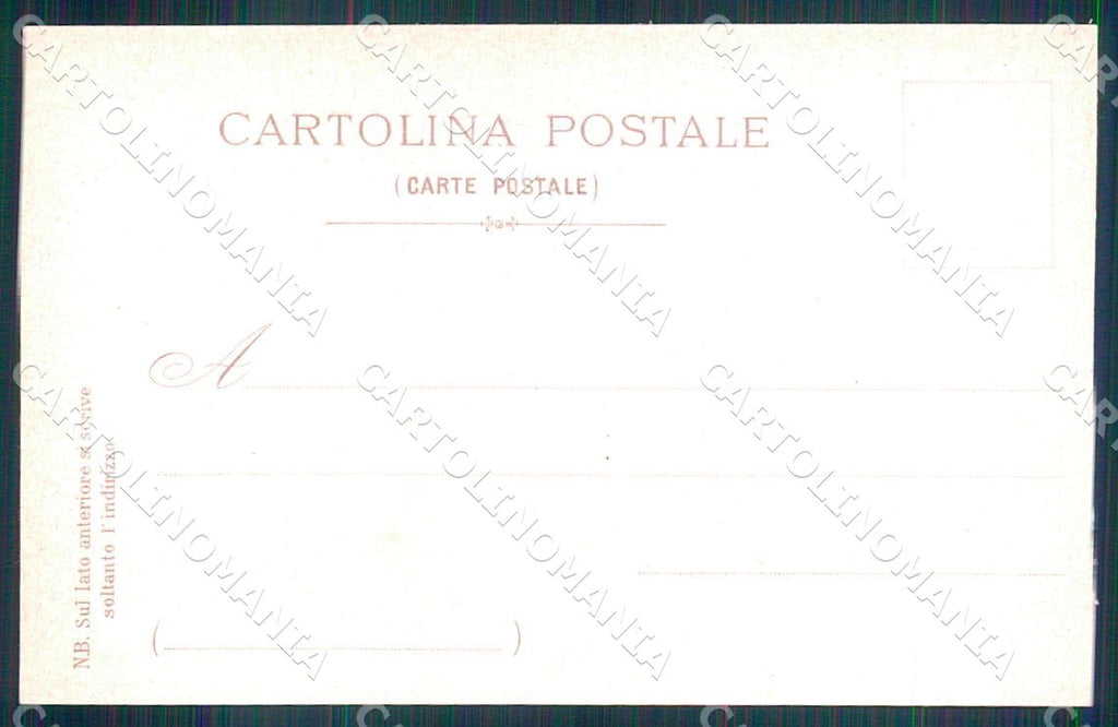 Gabriele D'Annunzio Fiaccola Sotto al Moggio Chieti cartolina WX7450 – retro