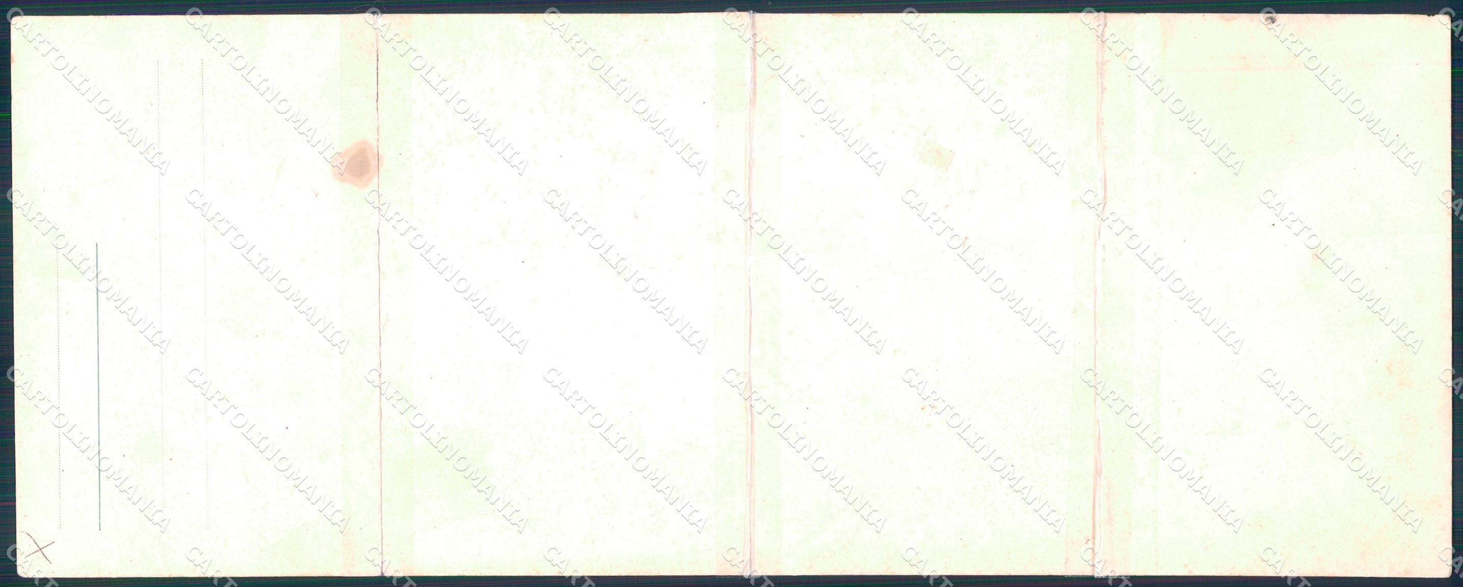 Trieste Città il Porto Stengel Quadrupla RIPARATA cartolina WX7452 – retro