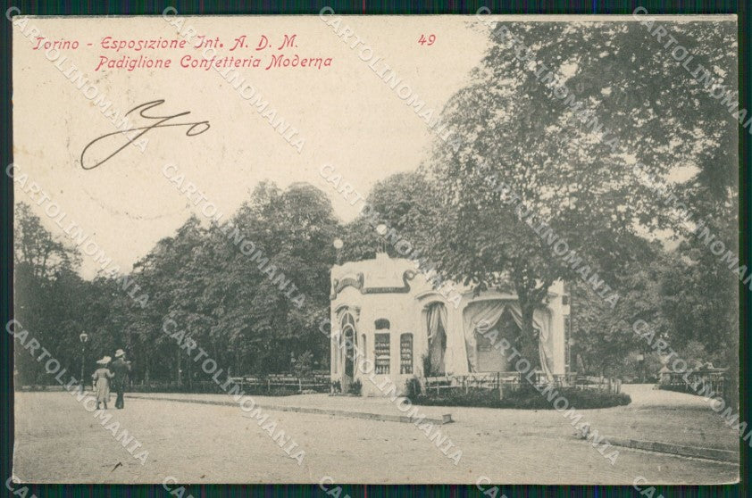 Torino Città Esposizioe Arte Decorativa Moderna cartolina XB0039 – fronte