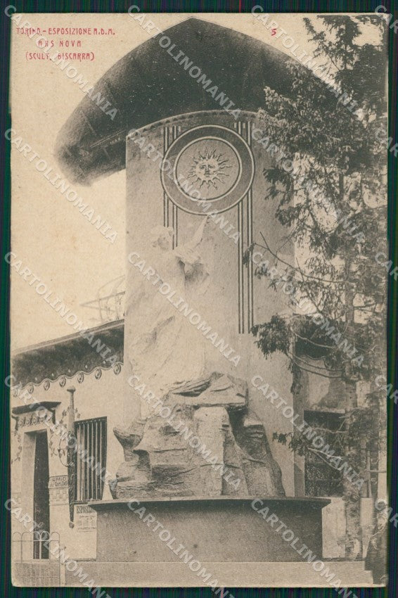 Torino Città Esposizione Arte Decorativa Moderna cartolina XB0053 – fronte