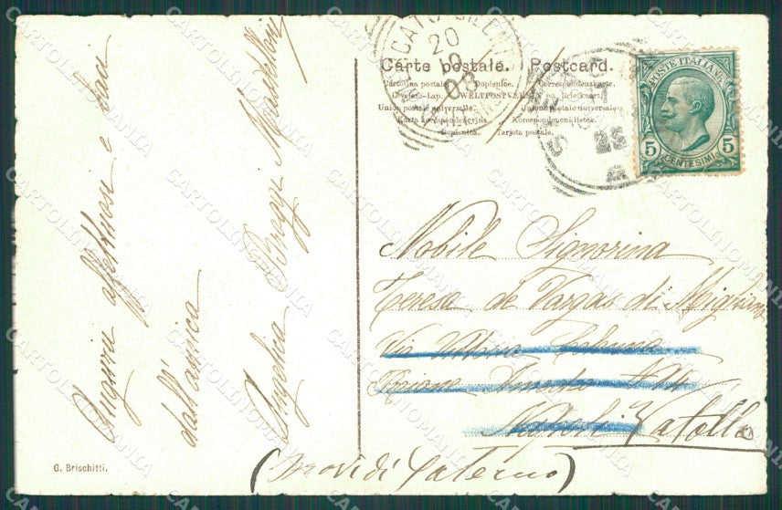Siracusa Città cartolina XB0121 – retro