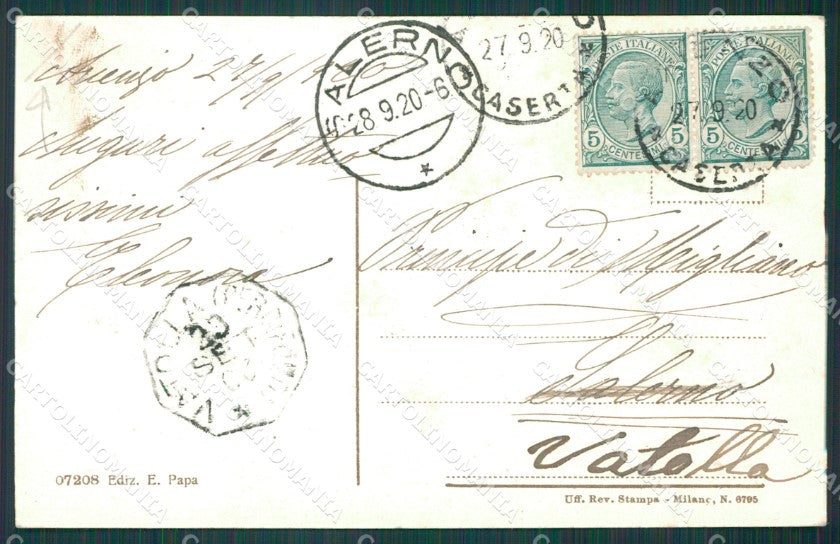 Caserta Arienzo cartolina XB0183 – retro
