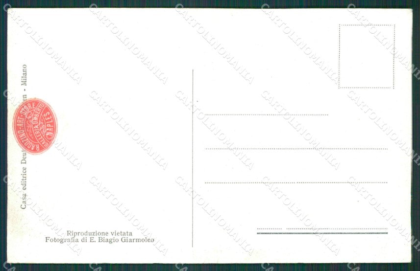 Reggio Calabria Pellaro Terremoto 1908 cartolina XB0200 – retro