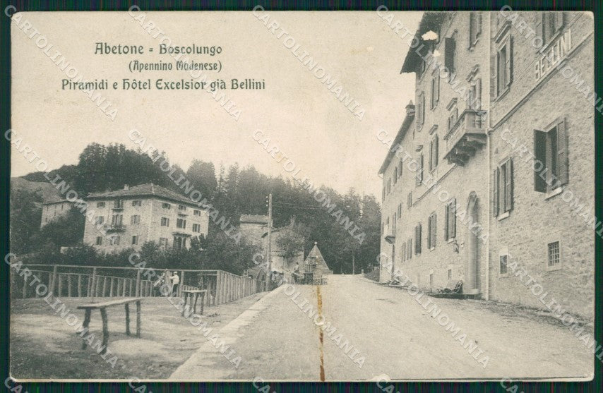 Pistoia Abetone ABRASA cartolina XB0225 – fronte