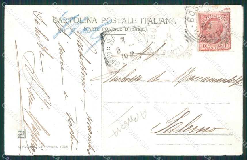 Pistoia Abetone ABRASA cartolina XB0225 – retro