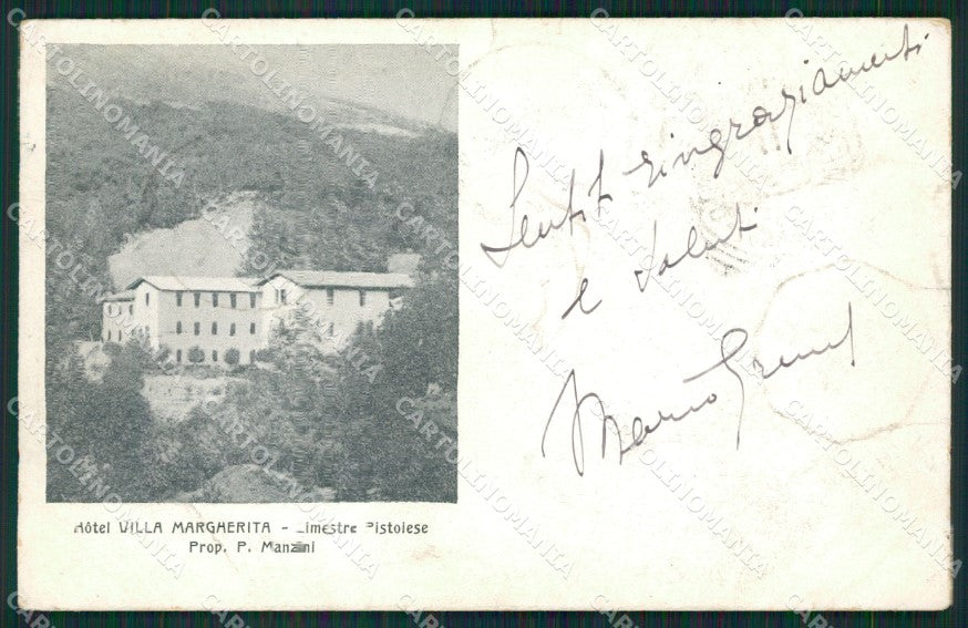 Pistoia San Marcello Pistoiese Limestre cartolina XB0230 – fronte
