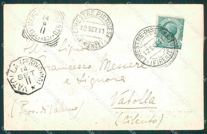 Pistoia San Marcello Pistoiese Limestre cartolina XB0230 – retro