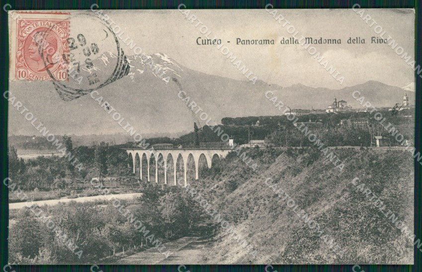Cuneo Madonna della Riva cartolina XB0236 – fronte