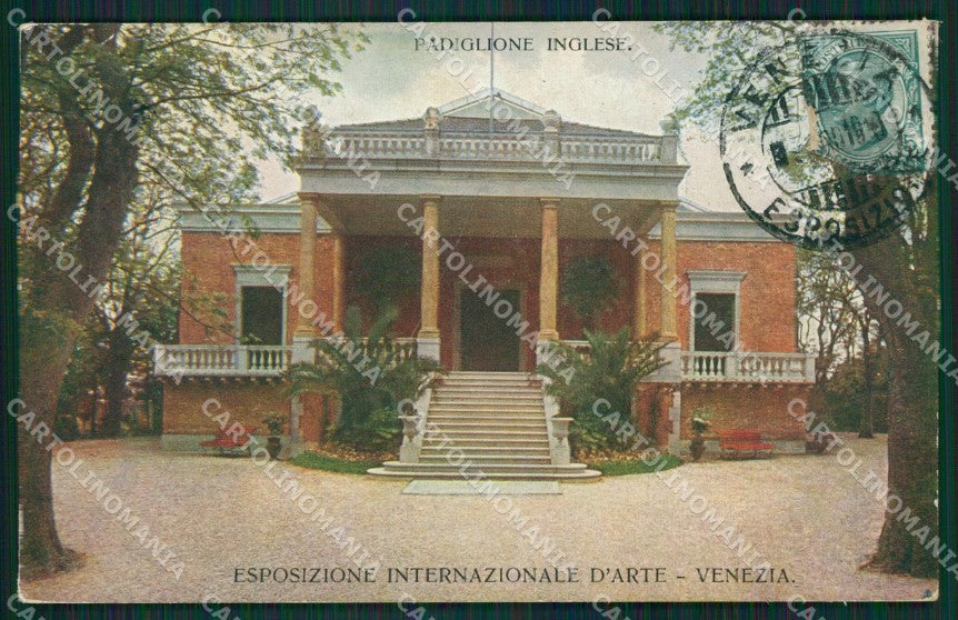 Venezia Città Esposizione Internazione D'Arte cartolina XB0280 – fronte