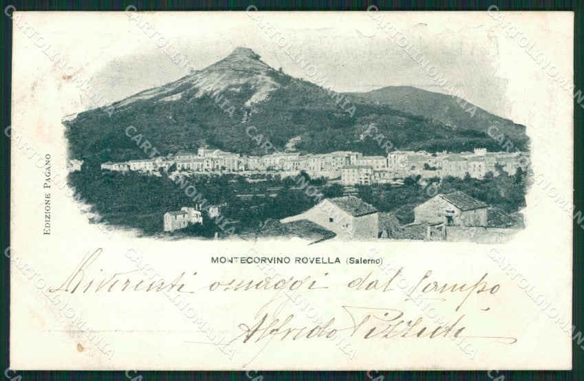 Salerno Montecorvino Rovella cartolina XB0328 – fronte